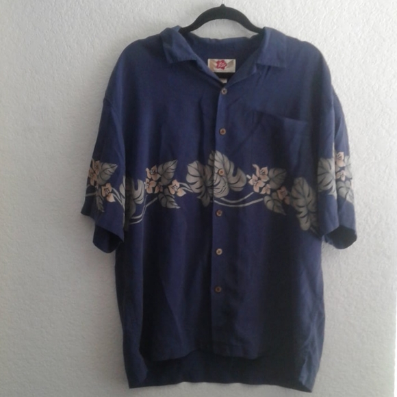 Hilo Hattie 100% Silk Shirt - Picture 1 of 6